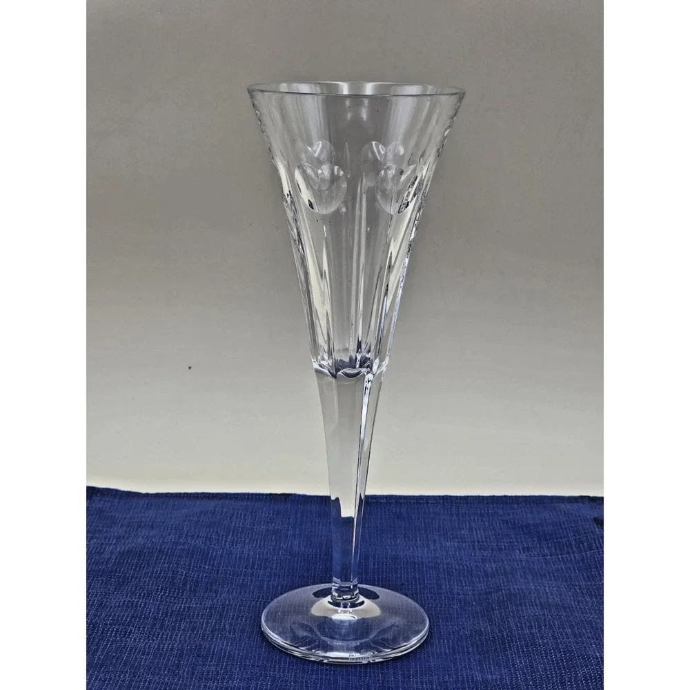 Waterford Crystal Fluted Champagne Millennium Series Clear VTG